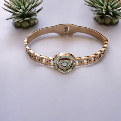 Eternal Rose Gold Plated Diamond Bracelet