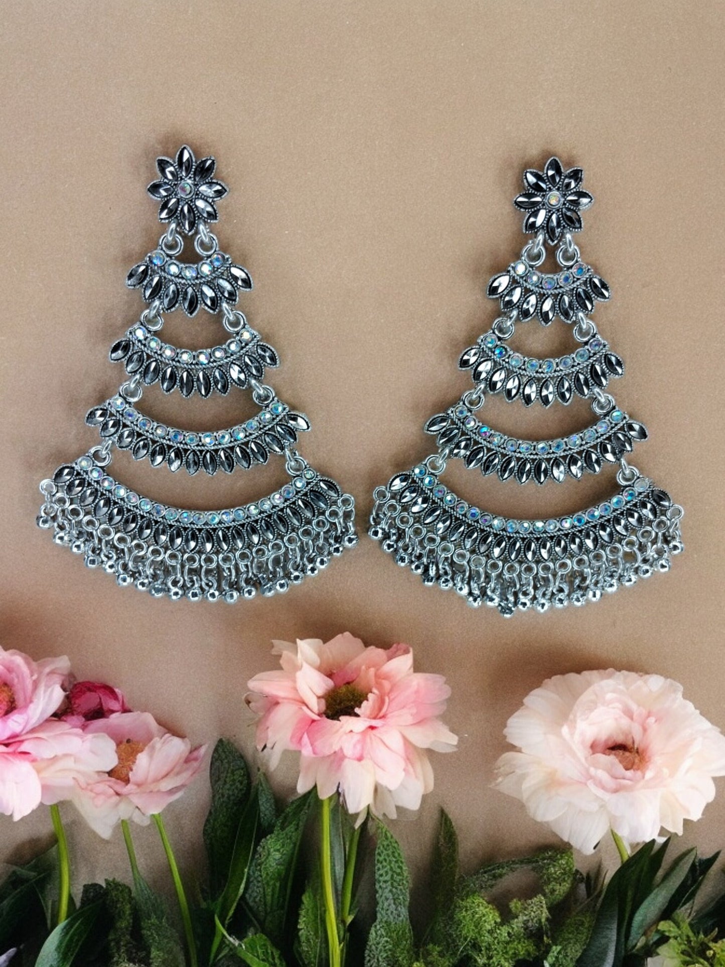 Urban Enchantment Oxidized Drops Earring