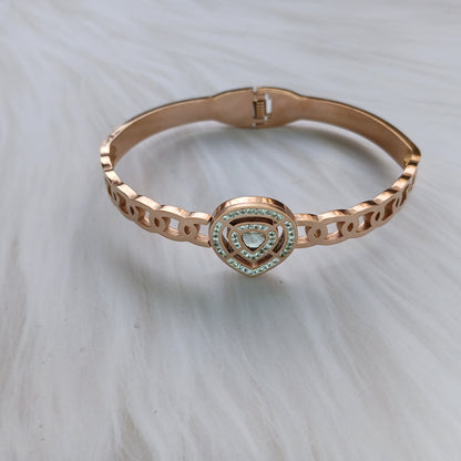 Eternal Rose Gold Plated Diamond Bracelet