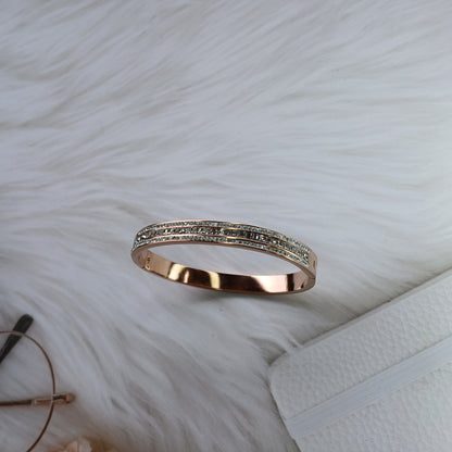 Tri-Glow Diamond Bangle