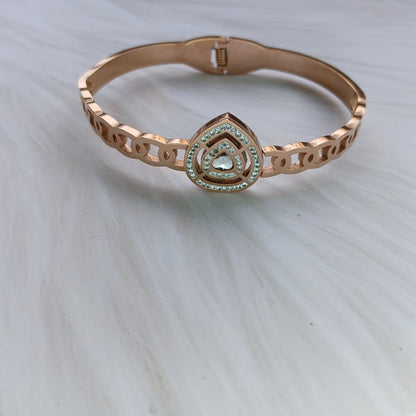 Eternal Rose Gold Plated Diamond Bracelet