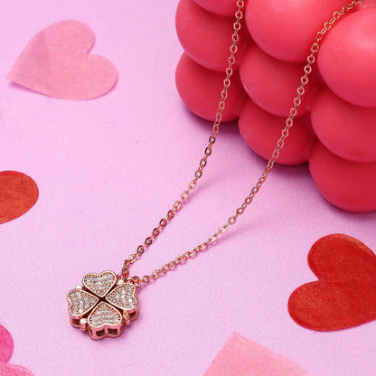 Magnetic Heart Pendant Necklace