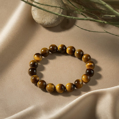 Tiger Eye Bracelet | Natural Gemstone for Strength, Protection & Confidence