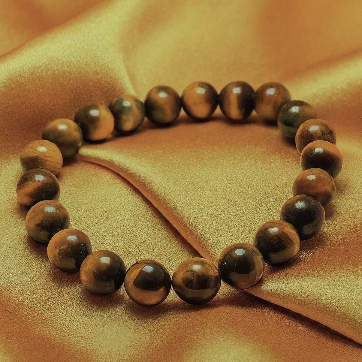 Tiger Eye Bracelet | Natural Gemstone for Strength, Protection & Confidence