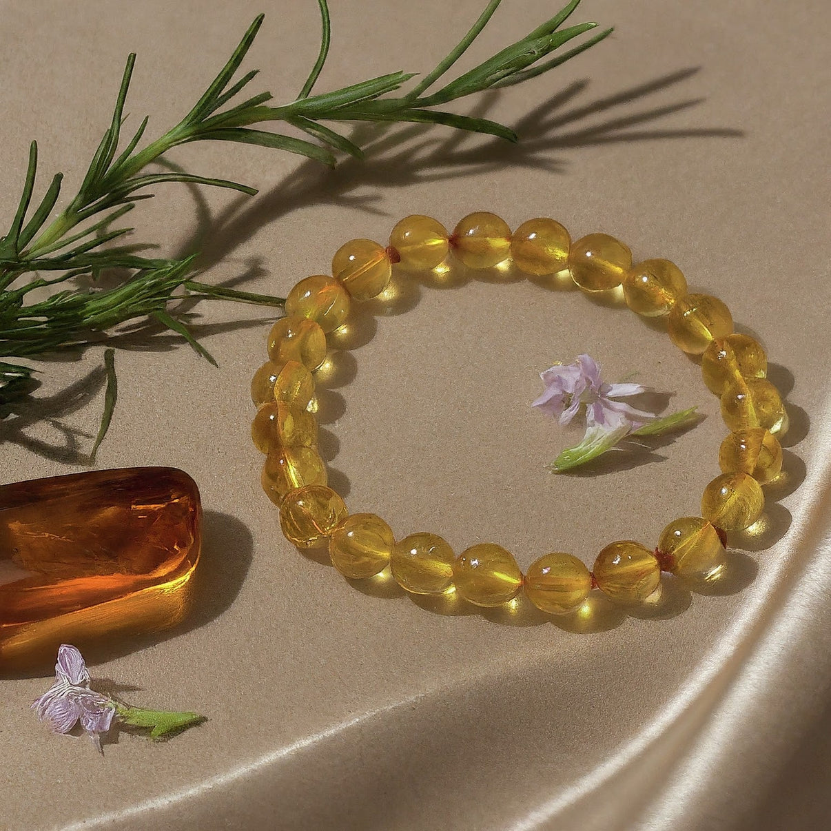 Citrine Bracelet | Natural Gemstone Jewelry for Career, Abundance, Positivity & Joy