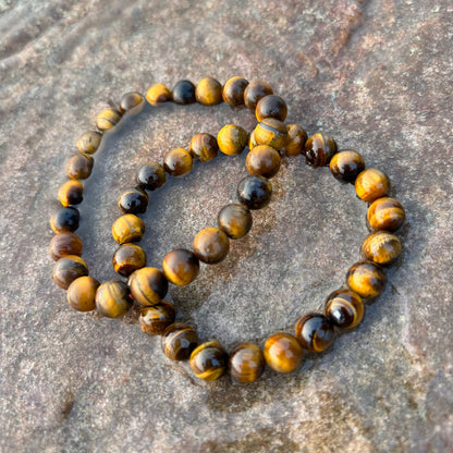 Tiger Eye Bracelet | Natural Gemstone for Strength, Protection & Confidence