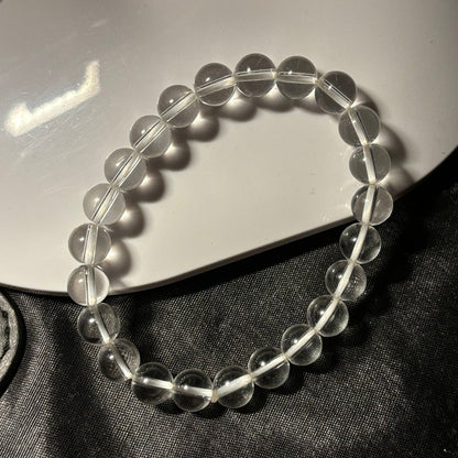 Clear Quartz Bracelet | Stackable Gemstone Jewelry for Clarity, Amplified Energy & Positivity