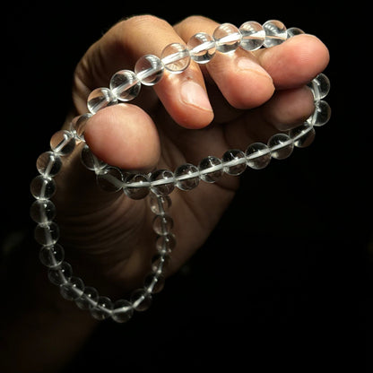 Clear Quartz Bracelet | Stackable Gemstone Jewelry for Clarity, Amplified Energy & Positivity