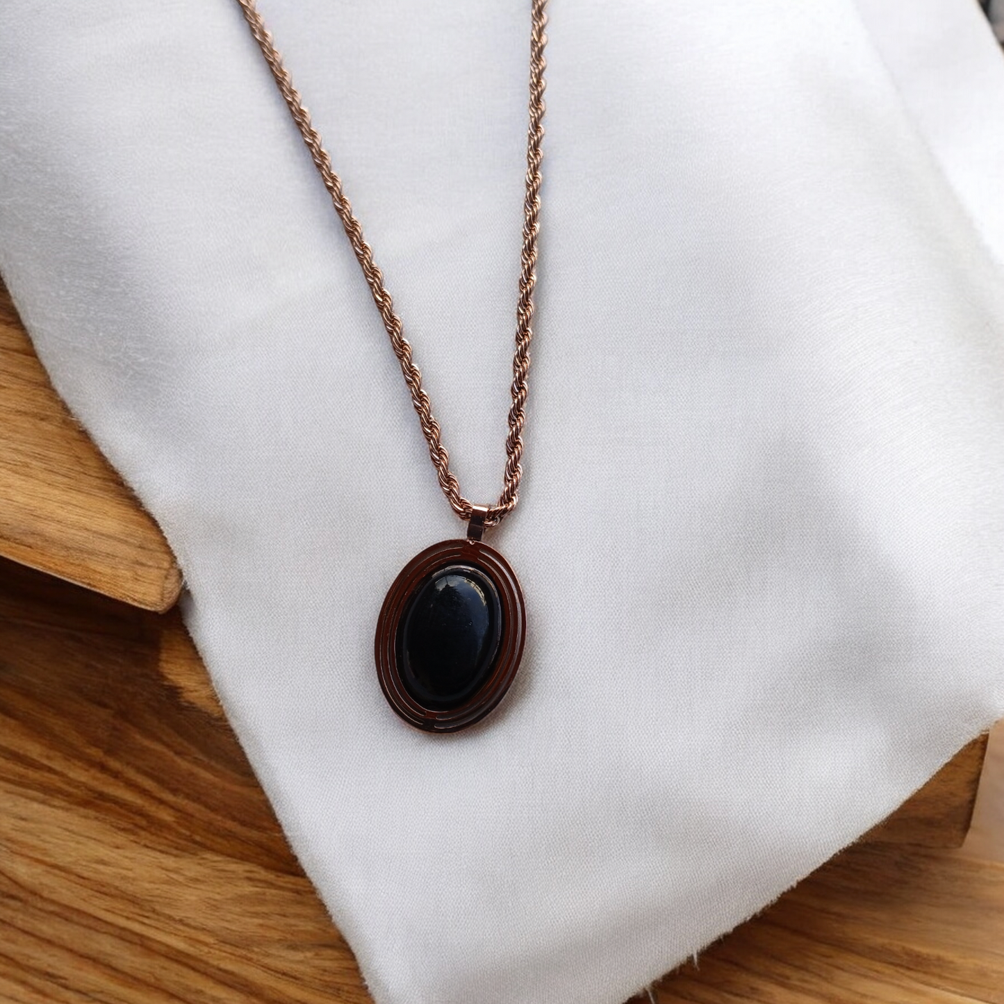 Midnight Luxe Golden Pendant