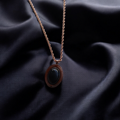 Midnight Luxe Golden Pendant