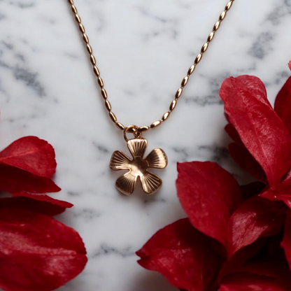 Pure Blossom Rose Gold Pendant