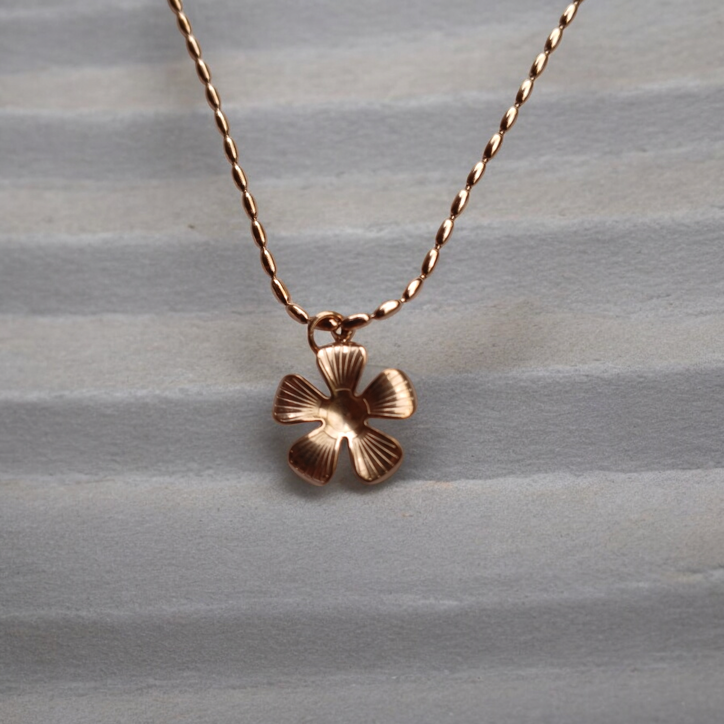 Pure Blossom Rose Gold Pendant