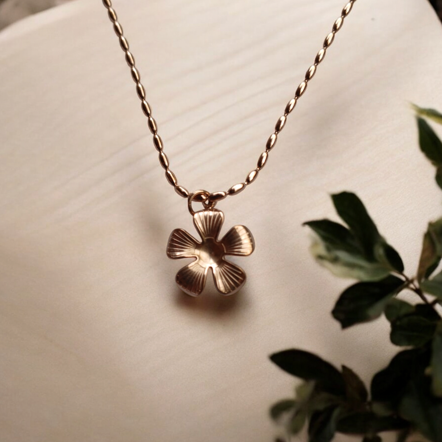 Pure Blossom Rose Gold Pendant