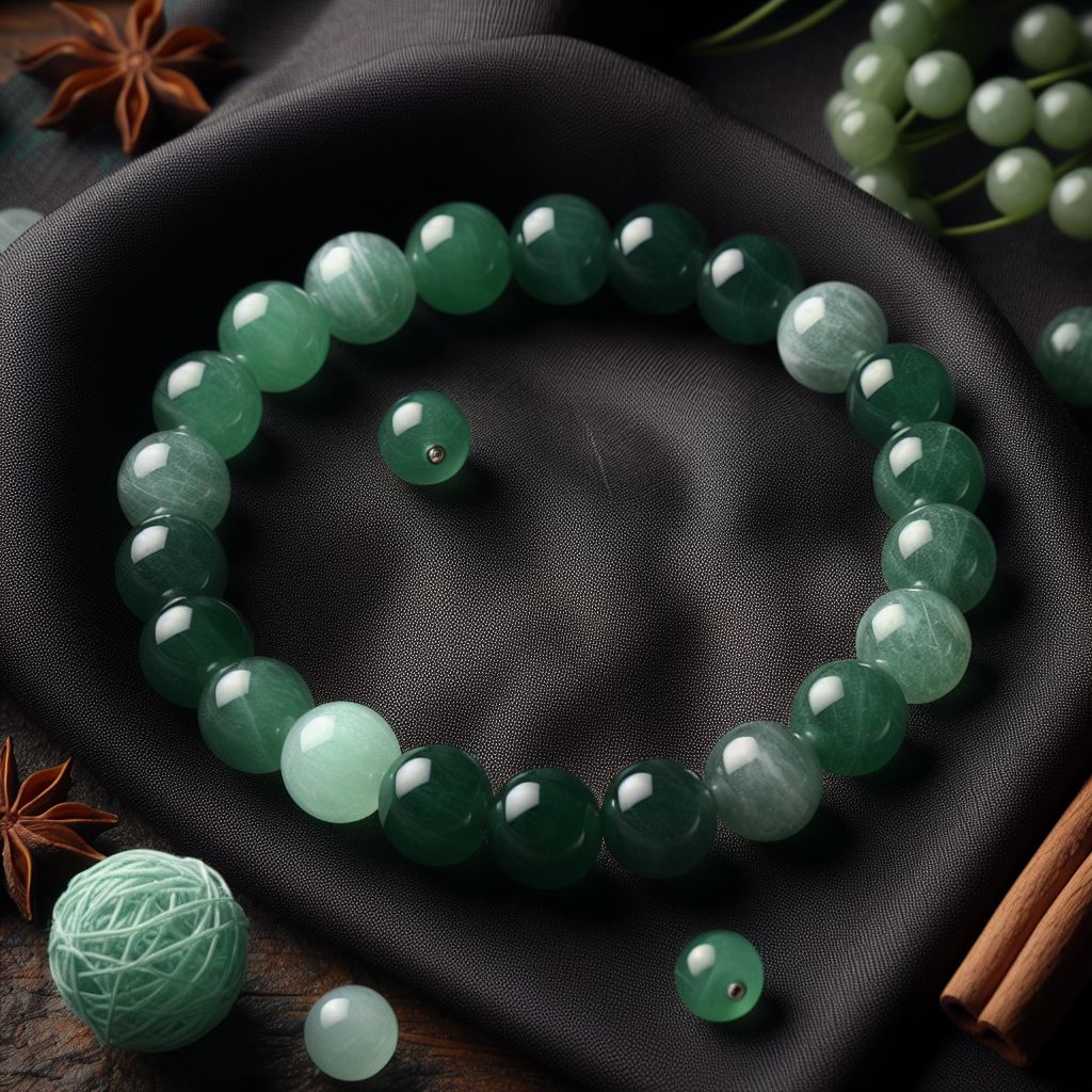 Green Aventurine Bracelet | Genuine Gemstone for Luck, Abundance & Success