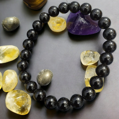 Black Tourmaline Bracelet | Protection Bracelet for a Grounded Spirit