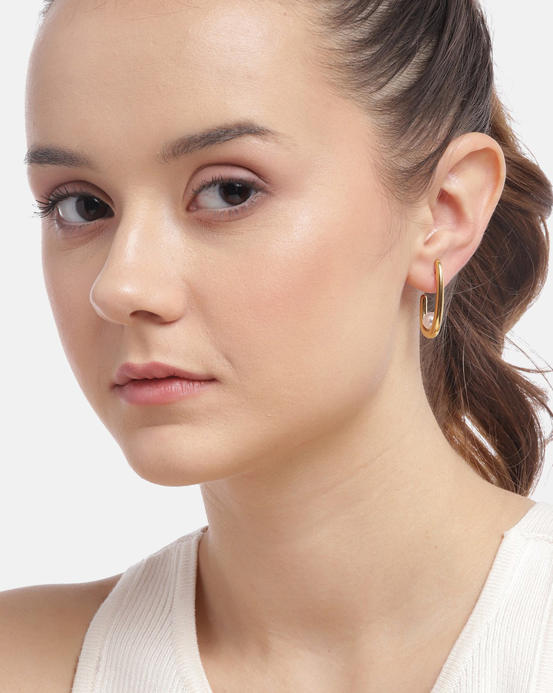 Radiant Gold Hoop Earrings